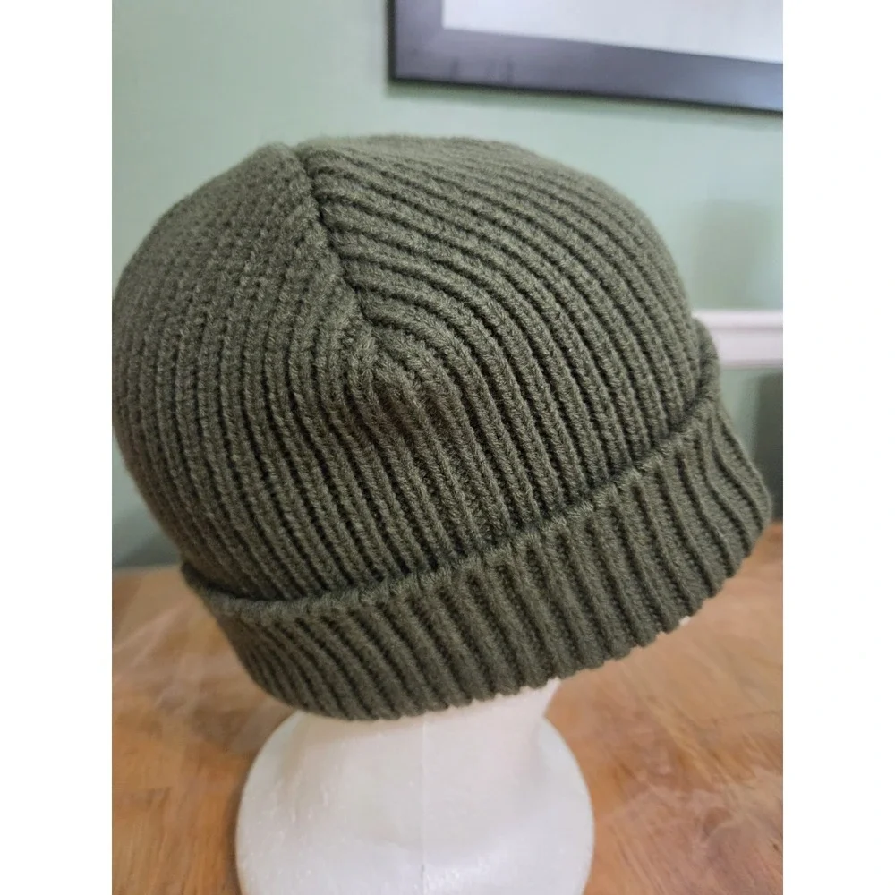 Port Authority Maryland Flag Cannabis Beanie Hat Unisex Green